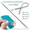 thumbnail image 5 of Spring Drawstring Threader Tool,DIY Rope Threader Clip,Elastic Drawstrings Puller String Replacement Threading Tools,Drawstring Threaders Tool Set for Hoodies Pants Jackets Coat, 5 of 8
