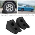 thumbnail image 3 of 2-Pack for Secure Car Tire Stability & Alignment Non-Slip Rubber Wheel Chocks, 3 of 5