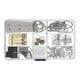 thumbnail image 1 of Kit de metal de reloj de marco de accesorios de montaje de hardware de 96 piezas con juego de tornillos de caja de almacenamiento Jumpingount HA6165-00B, 1 of 6