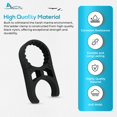 thumbnail image 3 of MARINE CITY Black Nylon Ladder Clamp for 1 inch Tubes, Durable, Secure, Easy Installation, Compatible with Boarding & Swim Ladders, 3 of 7