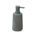 thumbnail image 4 of Dispensador manual de jabón líquido, botella de champú rellenable vacía, contenedor para lavado de manos Gris, 4 of 8