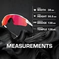 thumbnail image 5 of Oakley OO9211 Radar EV Pitch Rectangle Shaped Non-Polarized Sunglasses for Men - Includes Official Eyewear Kit - Polished White Frame with Prizm Field Lens, 5 of 6