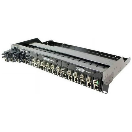 UPC: 0648177039920 | Transition 18-Slot Mini Media Converter Chassis – modular expansion base