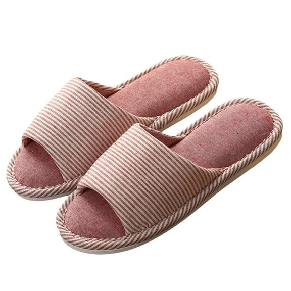 FRCOLOR Non Slip Cotton Slippers Cozy House Footwear for Women All Season Indoor and Outdoor Use
