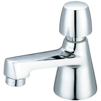 Central Brass 0355-AN2C Slow-Close Single Handle Basin Faucet: Polished Chrome