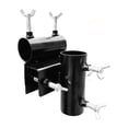 thumbnail image 1 of Soporte para sombrilla de exterior, soporte para sombrillas, montaje con clip fijo, abrazadera para sombrilla de patio, abrazadera para terraza y Diámetro 39 cm, 1 of 8
