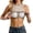 Beige, variant on Women's Shelf Bra Camisole Adjustable Spaghetti Strap Tank Top Coffee One Size