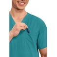 thumbnail image 3 of Cherokee Workwear Professionals Men Scrubs Top V-Neck WW695, 3 of 9