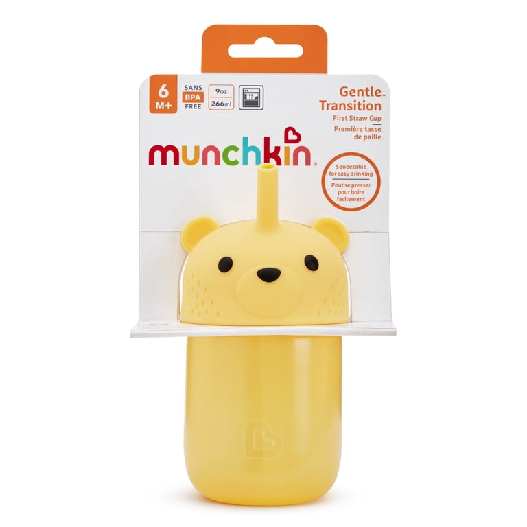 Munchkin Gentle Transition First Straw Cup, 9oz photo 6