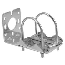 Antenna Mount Antenna Pole Attic Outdoor Antenna Mounting Bracket Antenna Mount Bracket Outdoor Aluminum Alloy Pole Mount Bracket