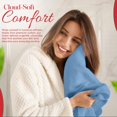 thumbnail image 5 of RIVERSIDE Hand Towel 6 Pack 16x28 Soft And Quick Dry Cotton Towels for Home Gym & Spa - Electric Blue, 5 of 7