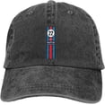 thumbnail image 1 of Washed Men's Baseball Cap Team Trucker Snapback Caps Dad Hat Golf Hats, 1 of 6