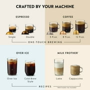 Nespresso Limited-Edition Vertuo Pop+ Coffee and Espresso Maker by Breville, Matte Black Gold