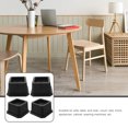 thumbnail image 3 of Raindrops  4 Pcs Lifts Furniture Square Stackable Height Bed Foot Pads Sturdy Risers, 3 of 8