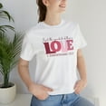 thumbnail image 5 of 1 Corinthians 13:13 Bible Verse Women's Christian Short Sleeve Tee, 5 of 6