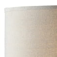 thumbnail image 2 of Benjara 31" Table Lamp- Classic Drum Fabric Shade- Modern Metal Base- Bronze, 2 of 7