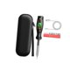 thumbnail image 2 of Probador de voltaje tipo lápiz para electricistas, preciso, con bolsa de almacenamiento. Negro, 2 of 8