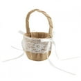 thumbnail image 2 of Cesta de boda, cesta de lino, algodón y lino, cesta de maquillaje, cesta de regalo, tecnología innovadora, 2 of 9