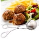 thumbnail image 5 of Irfora Albóndiga Scoop Ball Maker Antiadherente Acero inoxidable Carne Baller Pinzas Baller Cookie Scoop Cake Masa de arroz Ice Scoop Pinzas para utensilios de cocina Irfora Pinzas de cuchara, 5 of 7