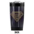 thumbnail image 2 of Superman Aztec Shield Stainless Steel Tumbler 20 oz Coffee Travel Mug/Cup, Vacuum Insulated & Double Wall with Leakproof Sliding Lid | Great for Hot Drinks and Cold Beverages, 2 of 7