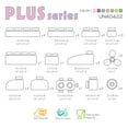 thumbnail image 2 of UNiPLAY Plus Soft Building Blocks — Creativity Toy, Educational Play, Cognitive Development, Early Learning Stacking Blocks for Infants and Toddlers, Pink (42-Piece Set), 2 of 6