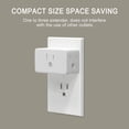 thumbnail image 2 of HITRENDS 3-Pack Multi Plug Outlet, 3 Outlet Wall Expander, 15A Outlet Splitter for Living Rooms and Bedrooms, 2 of 8