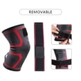 thumbnail image 3 of Soporte De Rodillera Mangas De Compresión Rodilleras Acolchadas Para Montañismo Running (Xxl Rojo) Tmvgtek Para Estrenar, 3 of 5