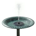 thumbnail image 4 of Ktaxon Wild Bird Bath Resin Pedestal Birdbaths Antique Sculpture Finish Garden Decor, 4 of 15