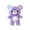 C003- Light Purple, variant on Pastel Purple Plush Stuffed Bear, Cute Teddy Bear, Collectible Teddy Bear, Soft Plush Toys for Toddlers, 12X9 in Broken Style Stuffed Toys with Contrasting Colored Patch Ears,