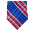 thumbnail image 2 of TOMMY HILFIGER Mens Navy Tartan Plaid Vincent Plaid Classic Neck Tie, 2 of 3