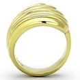 thumbnail image 3 of IP Gold(Ion Plating) Stainless Steel Ring with No Stone for Women Style TK1028, 3 of 4