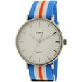 thumbnail image 1 of Timex Men's Weekender TW2P91100 Silver Nylon Japanese Quartz Dress Watch, 1 of 3
