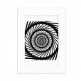 thumbnail image 1 of Línea de alucinaciones Marco de Fotos de escritorio imagen Blanco Pintura arte 5x7 pulgadas, 1 of 4