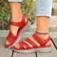 thumbnail image 2 of MKLEKYY Sandalias de Mujer Playa Sandalias Cómodas para Mujer para Uso Diario E Informal Con Diseño Elegante, Cierre de Cinta y Suela Gruesa para Actividades de Verano, 2 of 5