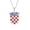 2, variant on Croatian Map Pendant Necklace Stylish Clavicle Chain Adjustable Length Ethnic Neckchain Jewelry for Men and Women