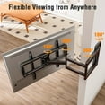 thumbnail image 2 of Soporte de pared para TV ELIVED de movimiento completo, brazo largo para 42-75", 2 of 9