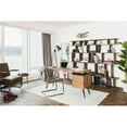 thumbnail image 2 of ANSEL DINING CHAIR GRAZED BROWN LEATHER-M2, 2 of 5