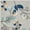 Blue, variant on Well Woven Neveh Grey Floral Indoor/Outdoor High-Low Pile Runner 2'7" x 9'10"