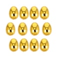 thumbnail image 1 of 12 huevos de Pascua rellenables, adornos dorados, multifuncionales para cofre del tesoro. S, 1 of 9