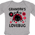 thumbnail image 4 of Inktastic Valentine's Day Grandpa's Lovebug Boys or Girls Long Sleeve Baby Bodysuit, 4 of 5
