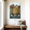 thumbnail image 2 of Elephant Stock Old Town Port Ii Wall Art - Vertical Canvas Wall Art - Living Room Wall Decor - Transportation Canvas - Orange And Teal Decor By Silvia Vassileva - 32" x 48", 2 of 8