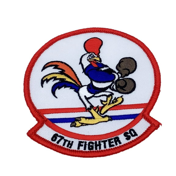 67th Fighter Squadron Patch – Plastic Backing