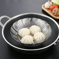 thumbnail image 4 of Stainless Steel Steamer Basket Adjustable Collapsible Steamer Folding Steamer Vegetable Steamers Basket Expandable Vegetable Rack Colander, 4 of 9