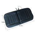 thumbnail image 4 of Kenally Almohadilla de calefacción eléctrica para asiento, alfombrilla calefactable para clima frío cálido, calentador de asiento, cojín para Ventana automotriz Kenally VI017861-00, 4 of 5