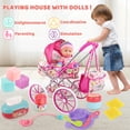 thumbnail image 5 of LINXUXIE Baby Doll Stroller Toys Set, Montessori Education for Kids, Soft and Safe Matrials Birthday Gifts for 1-3 3-5 5-8 Year Old, 5 of 7