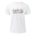 thumbnail image 5 of BUWTTED Tshirts Shirts for Men Autism Awareness Letter Print Short Sleeve Casual Crew Neck Tees Comfortable Loose Graphic White Shirt XL, 5 of 6