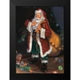 thumbnail image 2 of Comish, Susan 14x18 Black Modern Framed Museum Art Print Titled - Shhh Santa, 2 of 5
