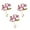 Tulip, variant on ABPETE 3 Pcs Resin Flower Wall Hooks Creative Tulip Wall Mounted Hooks for Hanging Coat Hat Towel Bag Key Hooks Living Room Bathroom Vintage Wall Decor