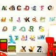 thumbnail image 1 of Pegatinas de pared ANGGREK Alfabeto de PVC para habitaciones de niños 26 piezas, 1 of 8
