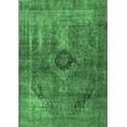thumbnail image 1 of Ahgly Company Indoor Rectangle Oriental Emerald Green Industrial Area Rugs, 8' x 12', 1 of 4